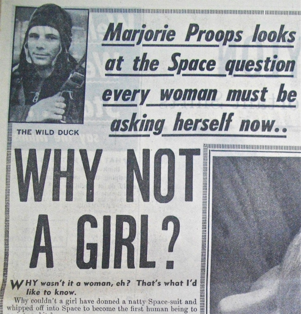 Why not a girl? (in space)